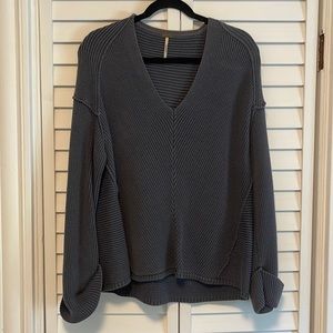 Free People Ribbed Sweater